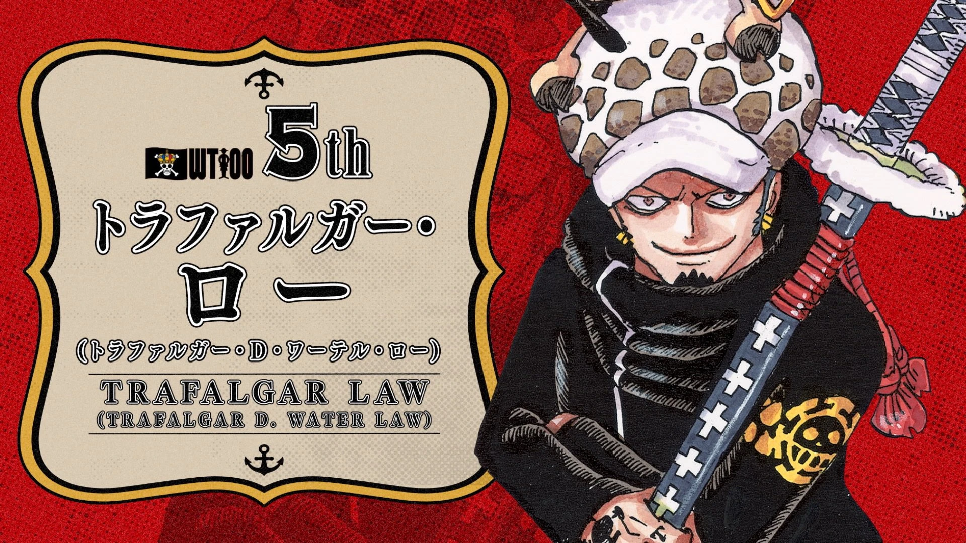 one piece top 100 law