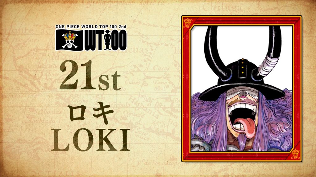 one piece top 100 loki