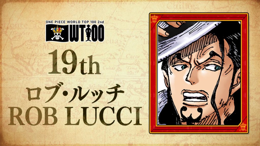 one piece top 100 lucci
