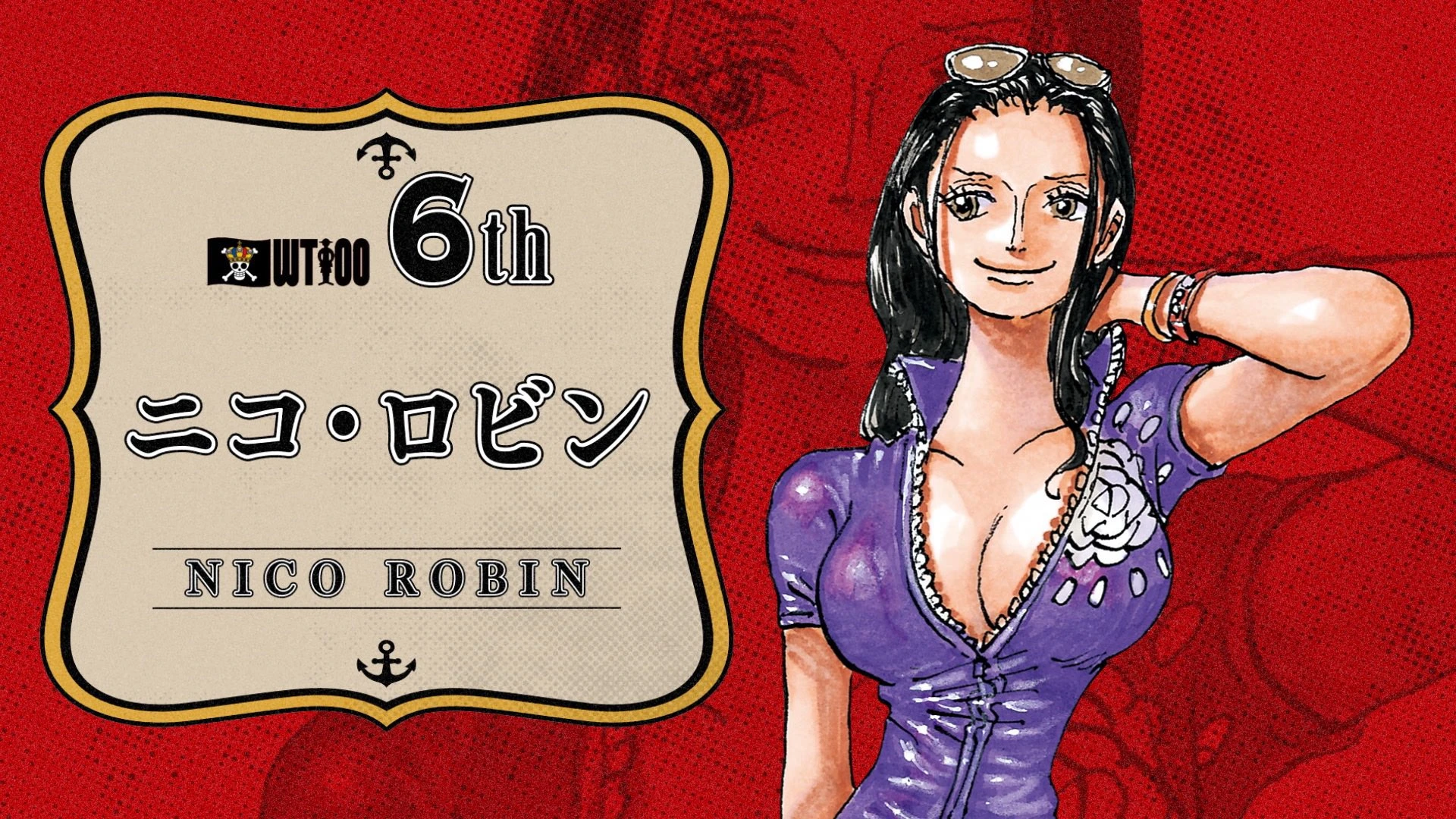 one piece top 100 robin