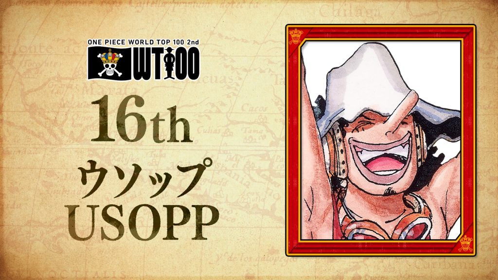 one piece top 100 usopp