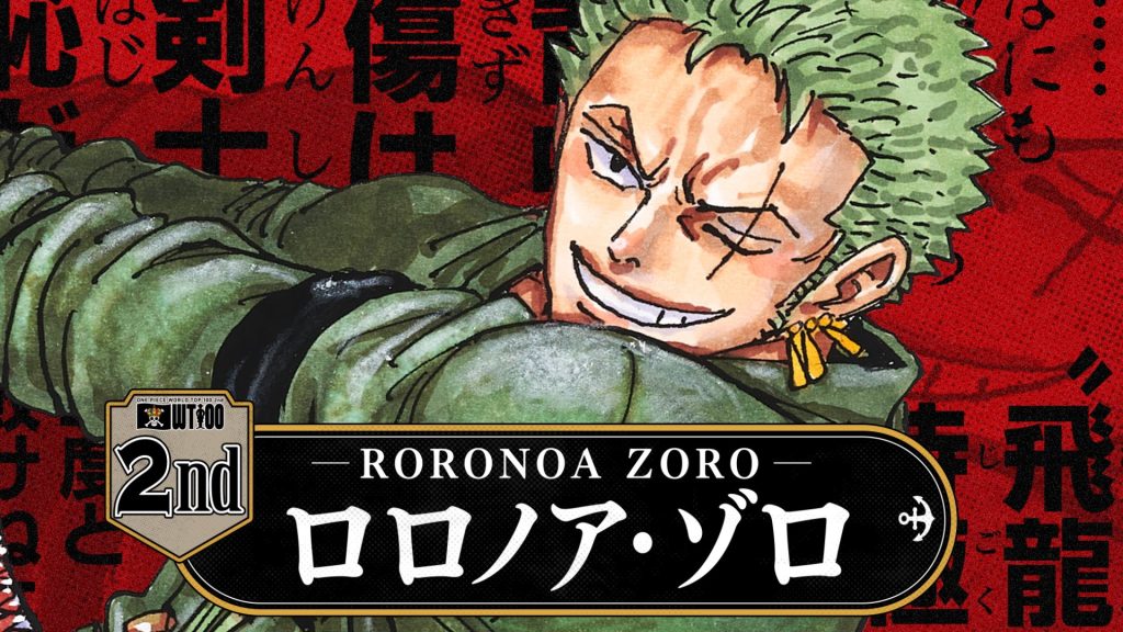 one piece top 100 zoro