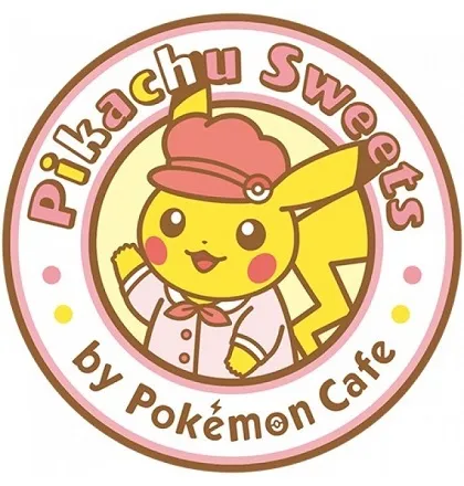 pikachu sweets pokemon cafe logo