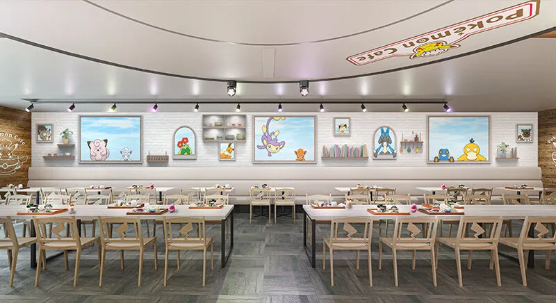 pokemon cafe new layout