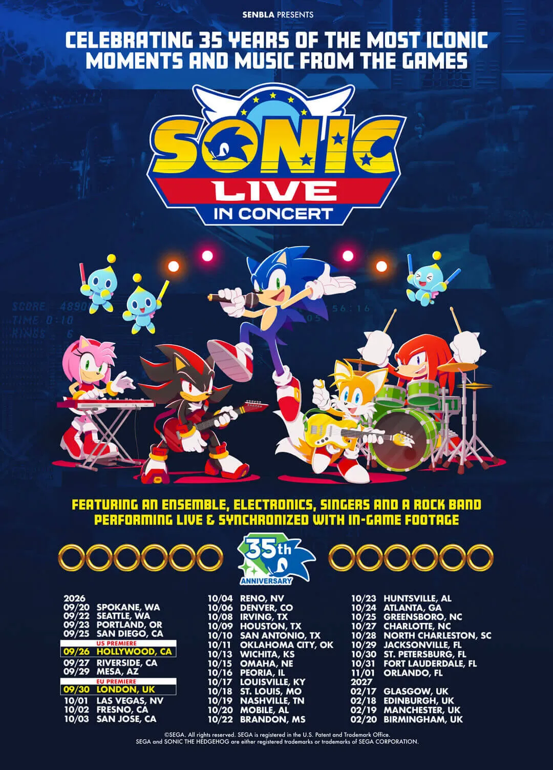 sonic live in concert 1
