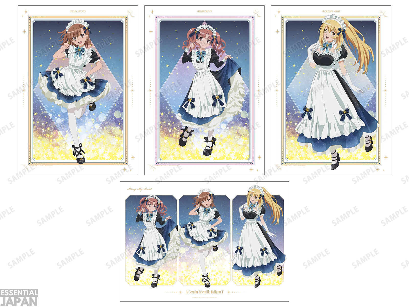 A Certain Scientific Railgun T 'Starry Maid' Pop Up Shop 10