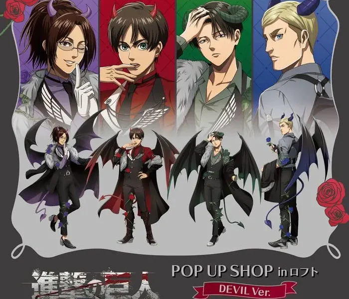 Attack on Titan 'Devil' Pop Up Store