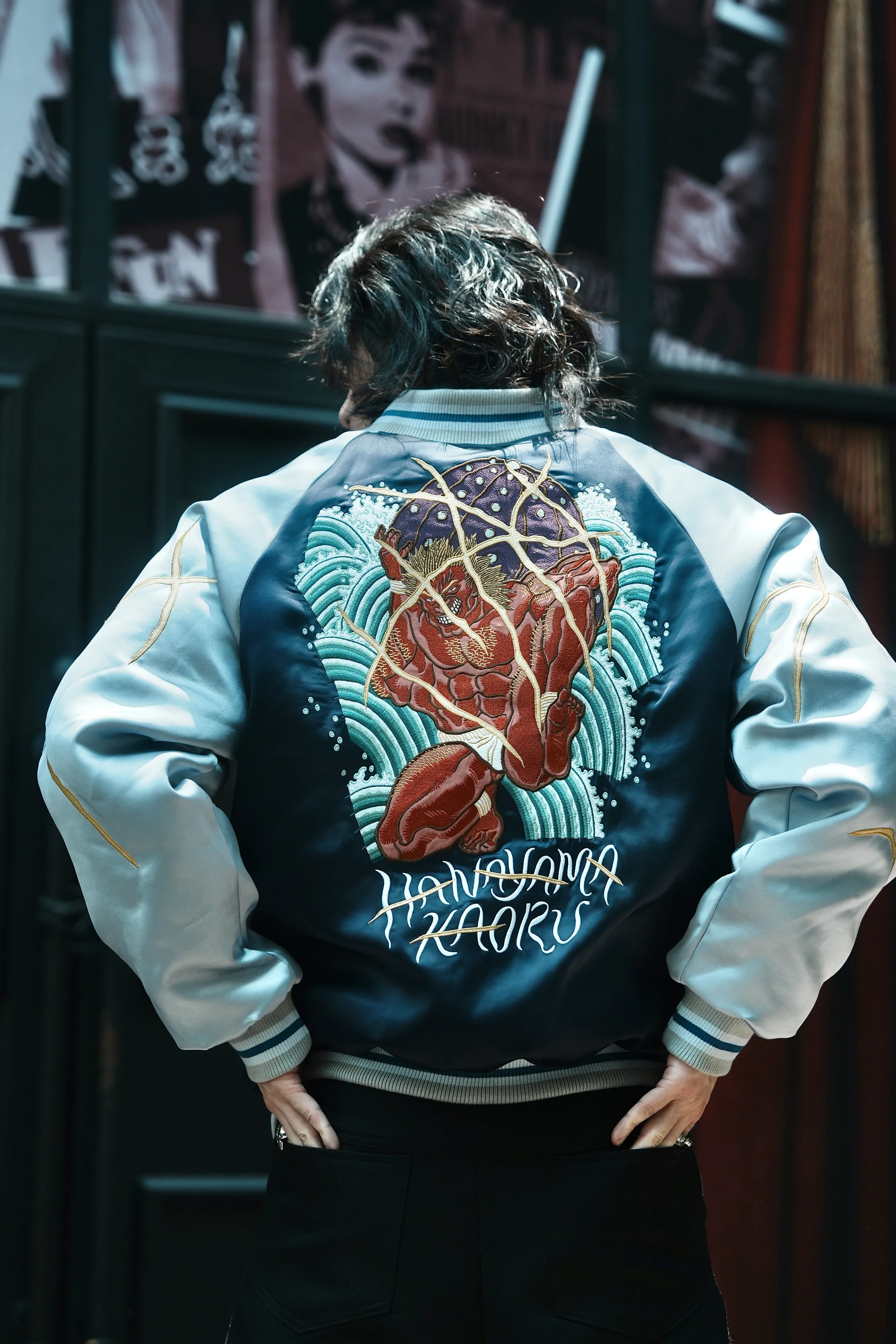 BAKI Hanayama Sukajan Bomber Jacket (5)