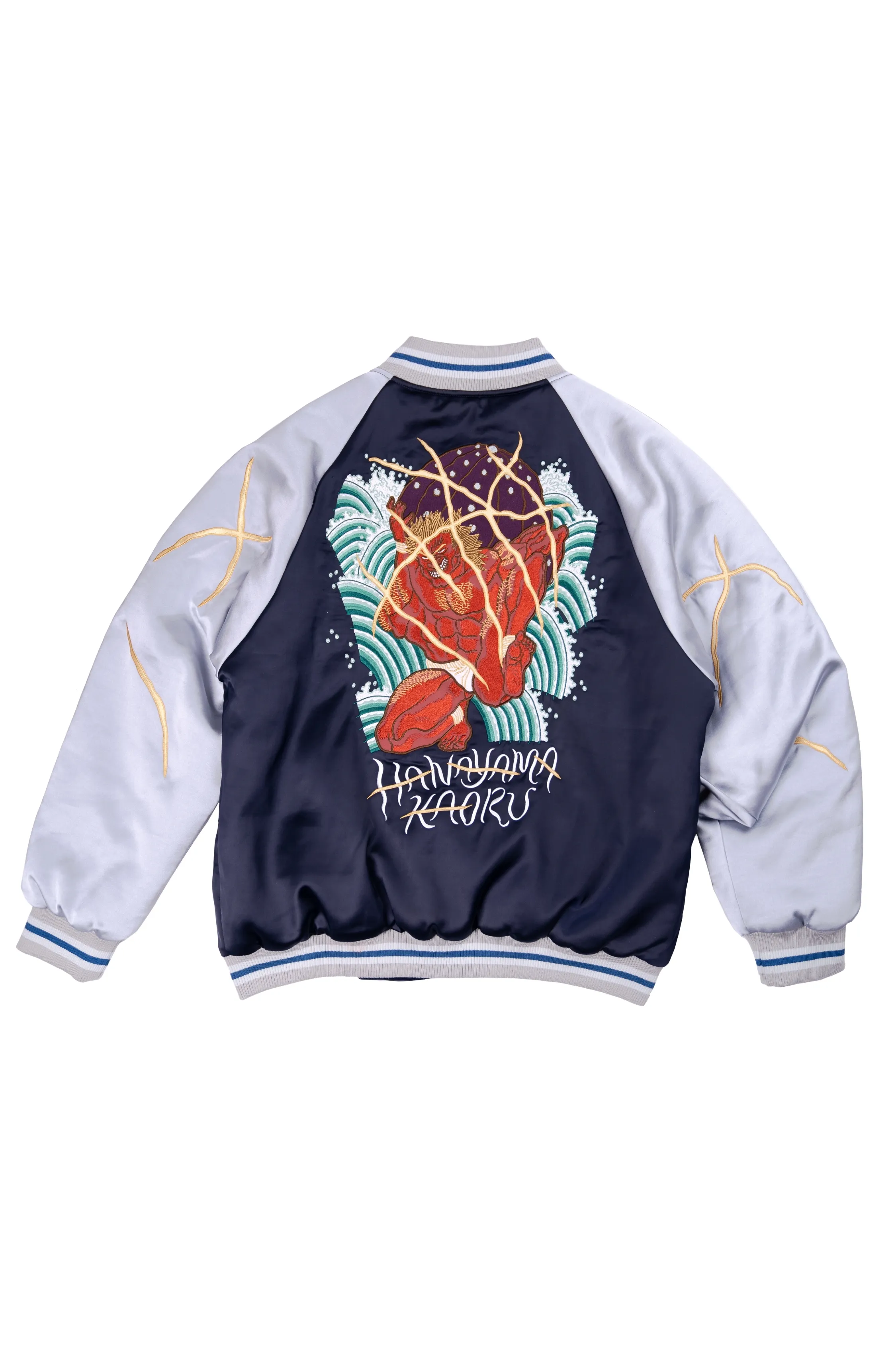 BAKI Hanayama Sukajan Bomber Jacket (9)