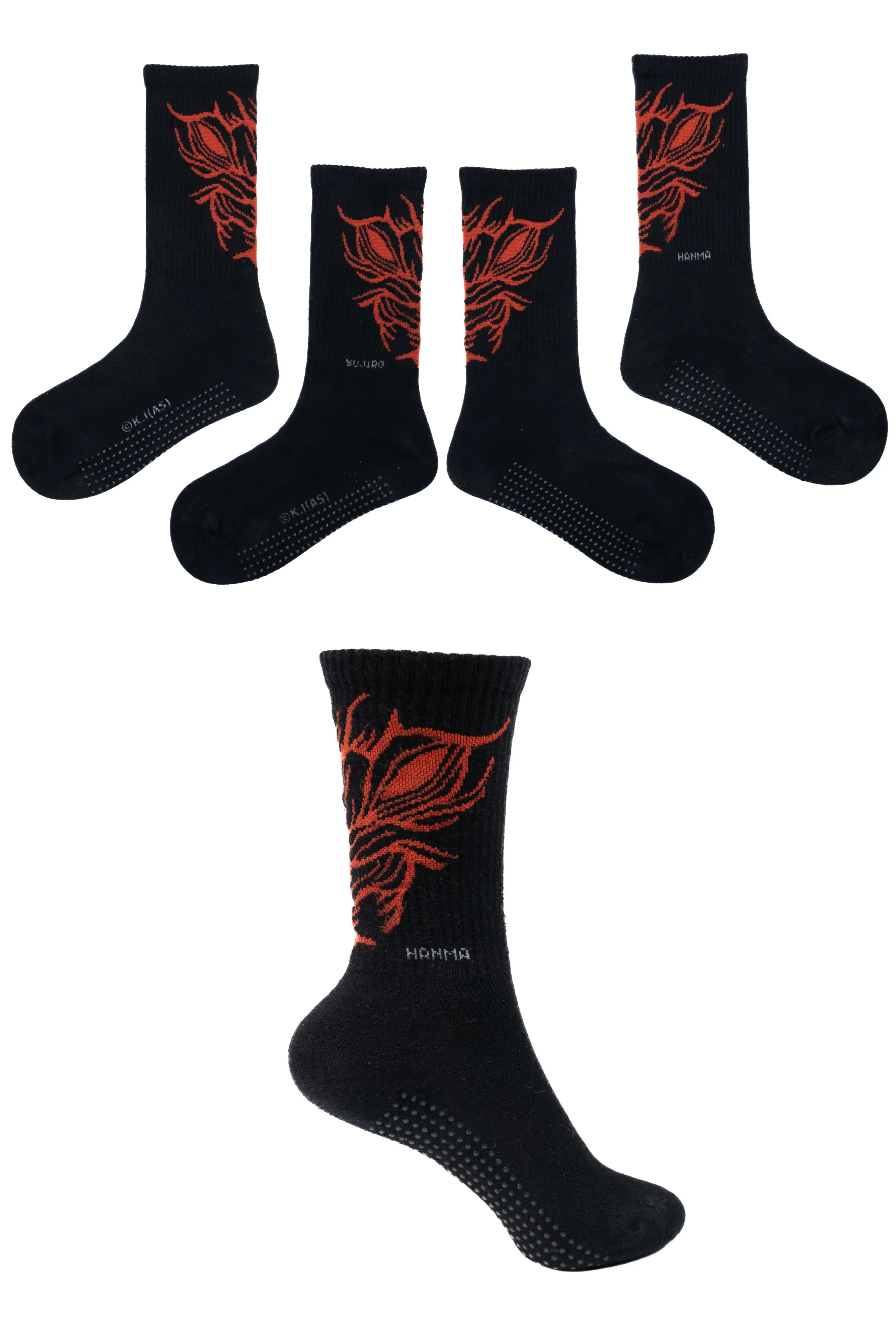 BAKI Hanma Family Sock Set (2)