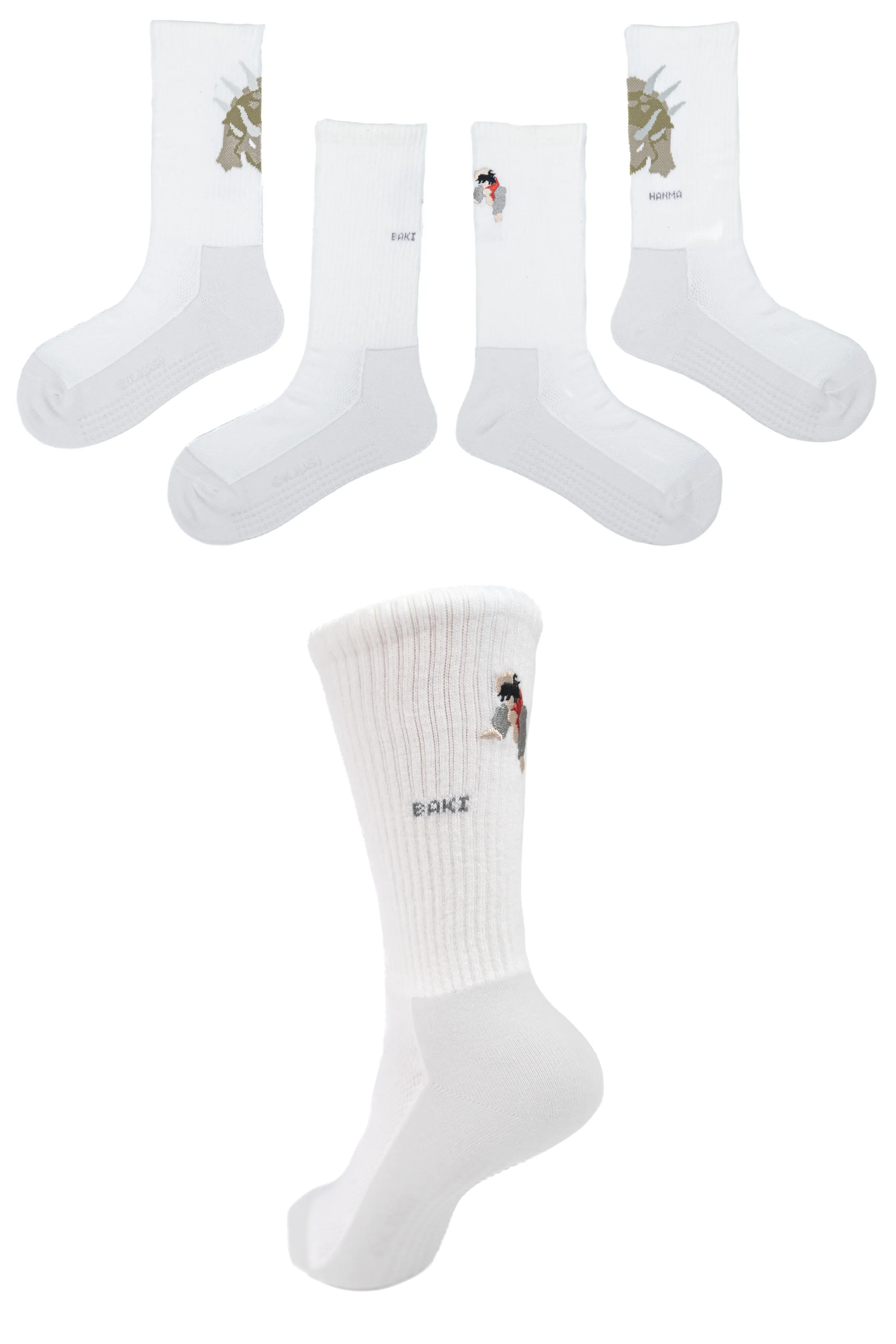 BAKI Hanma Family Sock Set (4)
