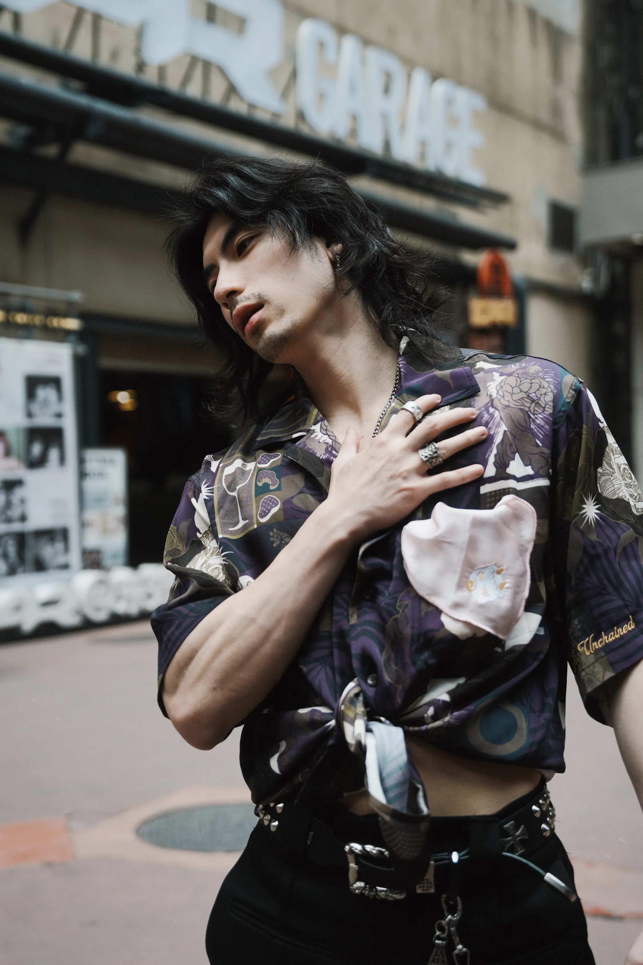 BAKI Mr. Unchained Hawaiian Button Up Shirt (2)