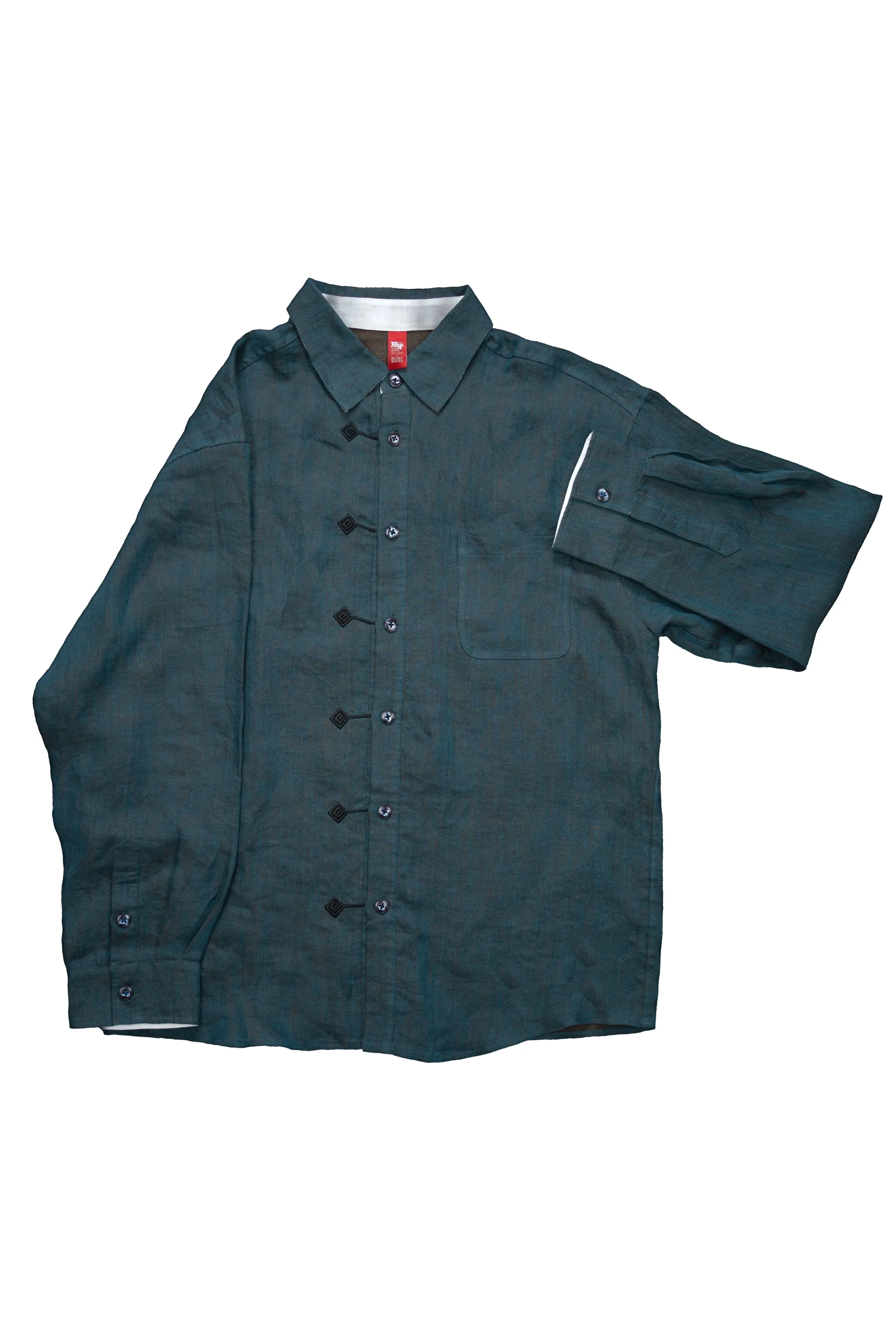 BAKI Retsu Kaioh 4,000 Year History Chinese Style Long Sleeve Shirt (7)