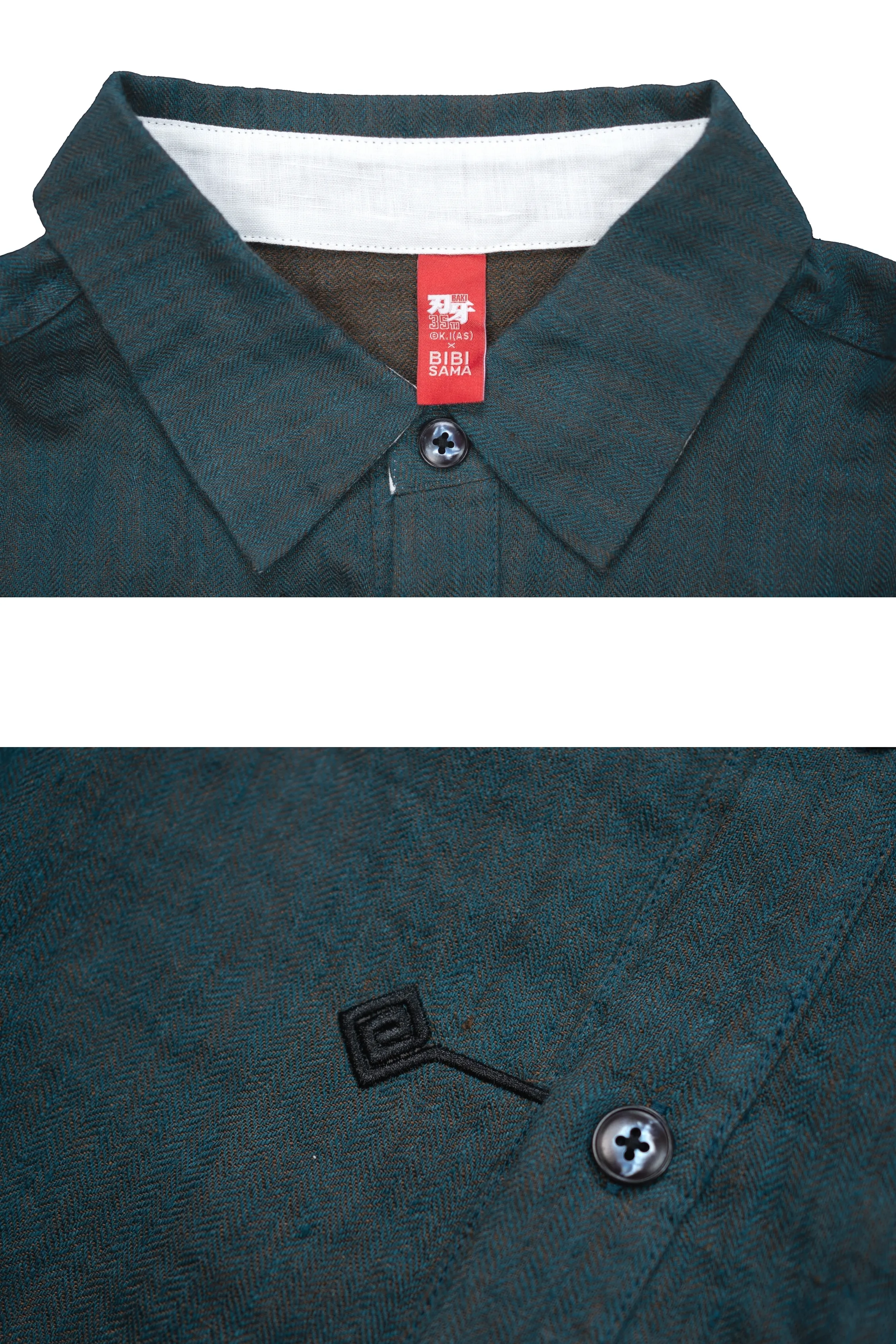 BAKI Retsu Kaioh 4,000 Year History Chinese Style Long Sleeve Shirt (9)