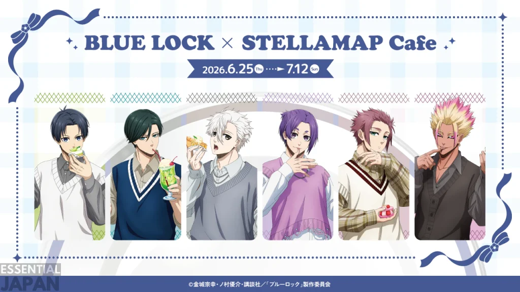 Blue Lock Sweets Themed Cafe 2