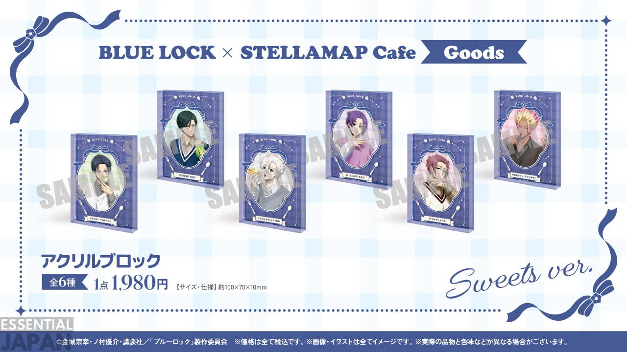 Blue Lock Sweets Themed Cafe 26
