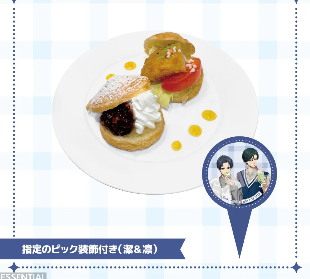 Blue Lock Sweets Themed Cafe 6