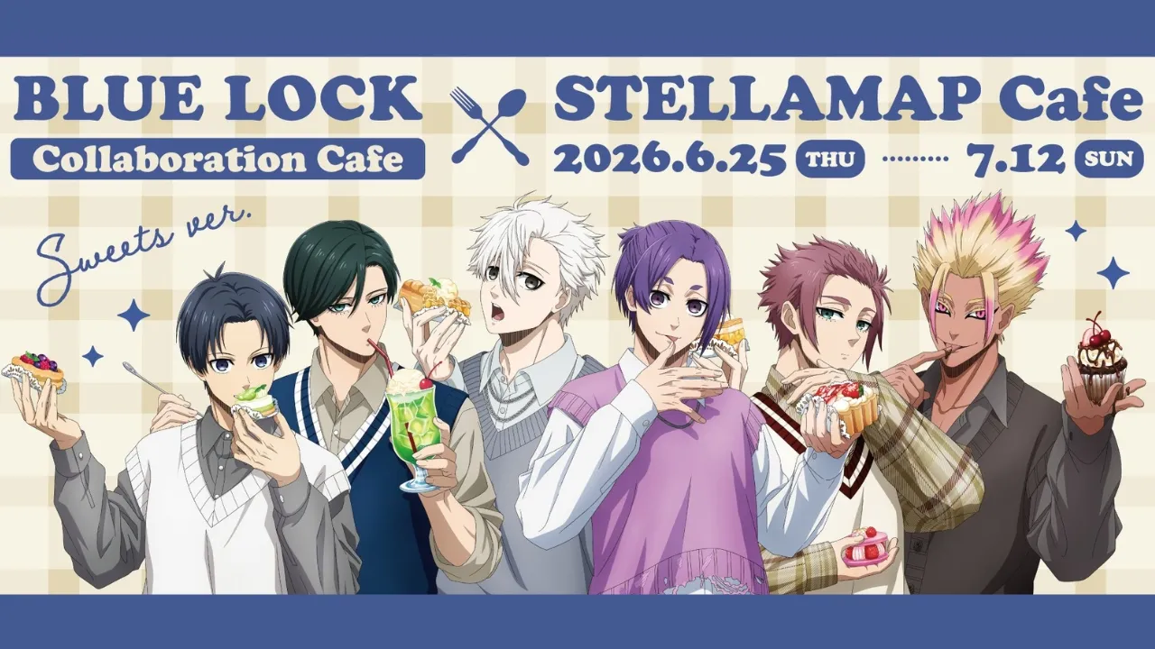 Blue Lock Sweets Themed Cafe Main