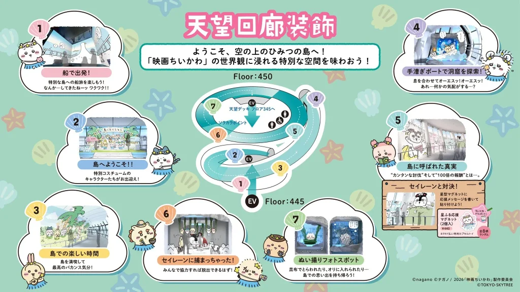 Chiikawa x Tokyo Skytree Collab 3