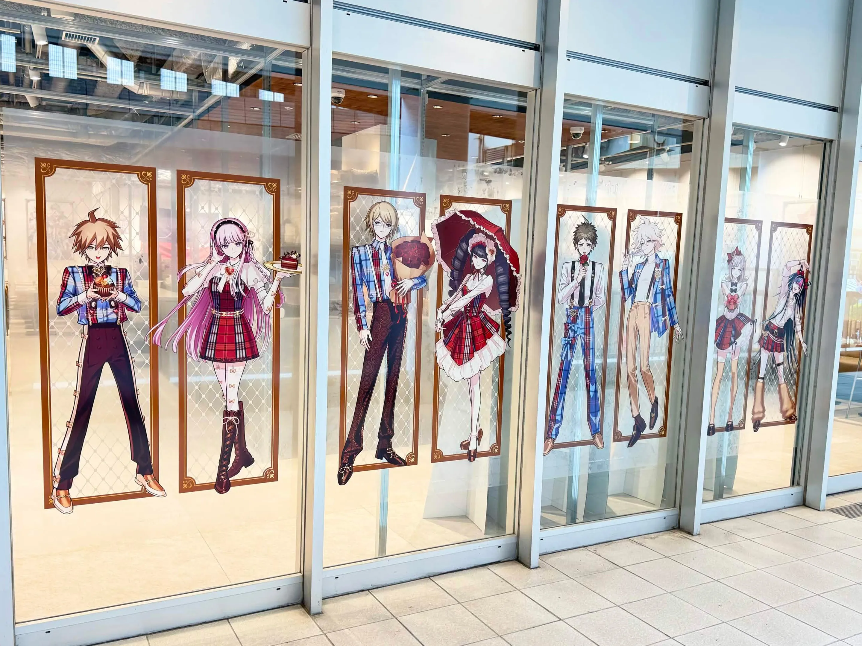 Danganronpa NeCoLabo Cafe Event 6