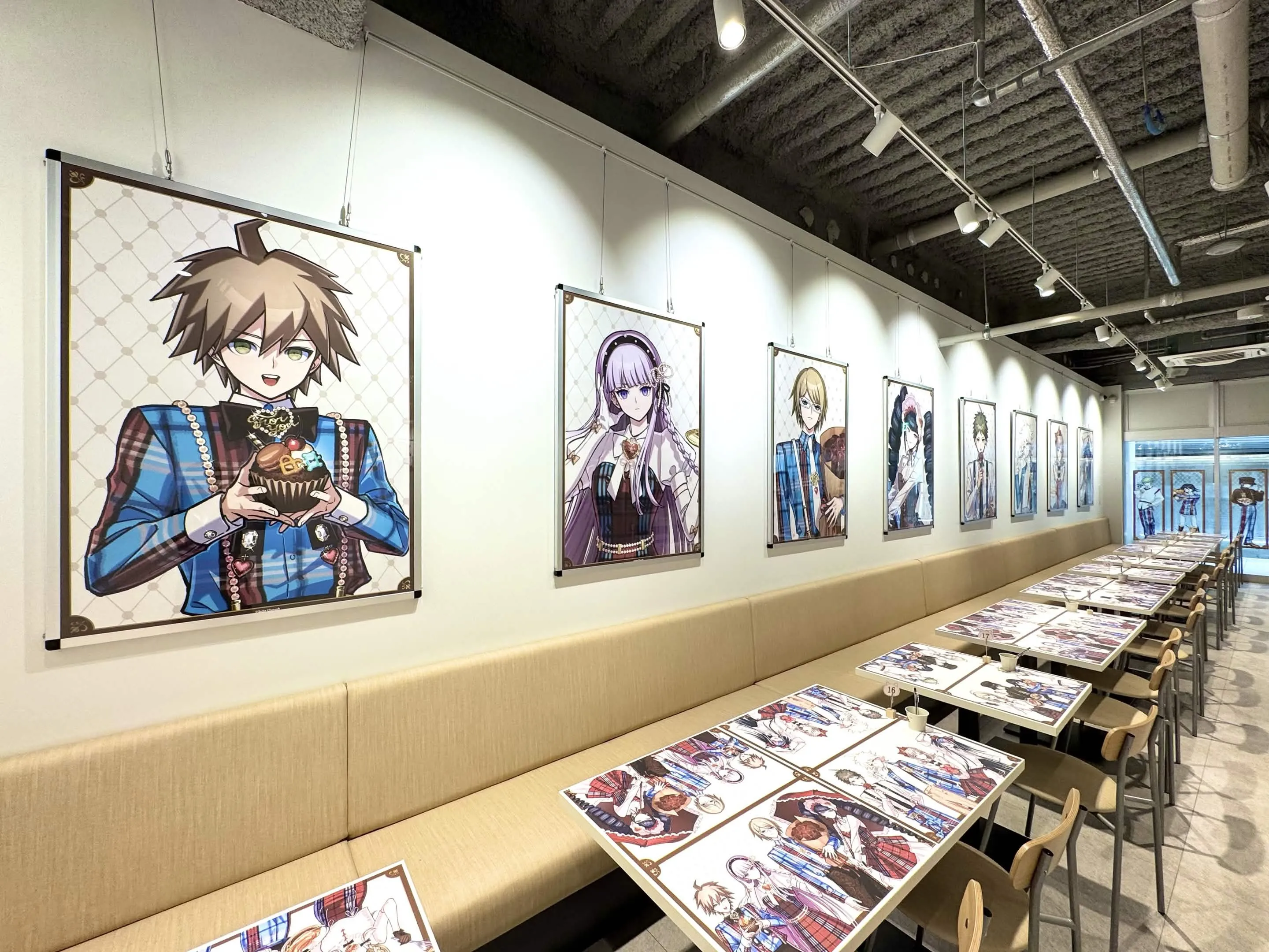 Danganronpa NeCoLabo Cafe Event 7