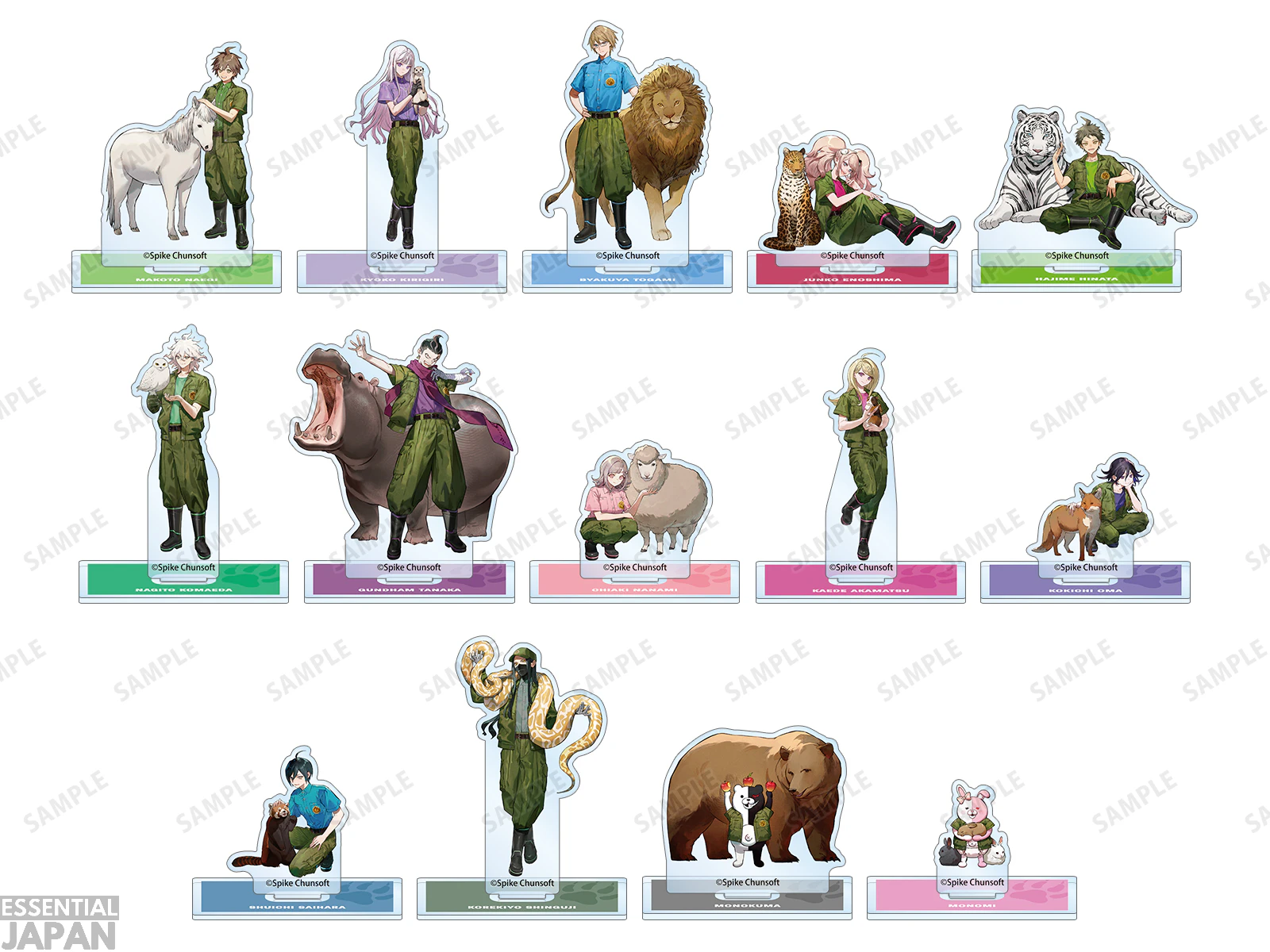 Danganronpa x Tobu Zoo Collab 12