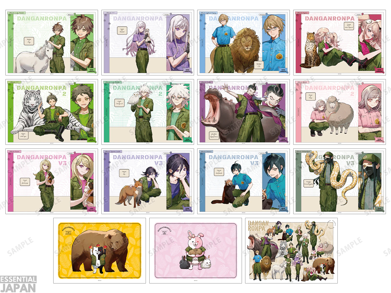 Danganronpa x Tobu Zoo Collab 17