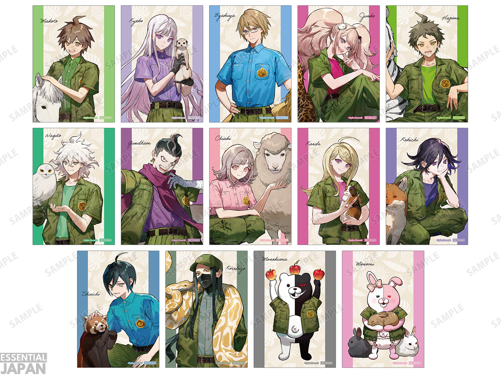 Danganronpa x Tobu Zoo Collab 21