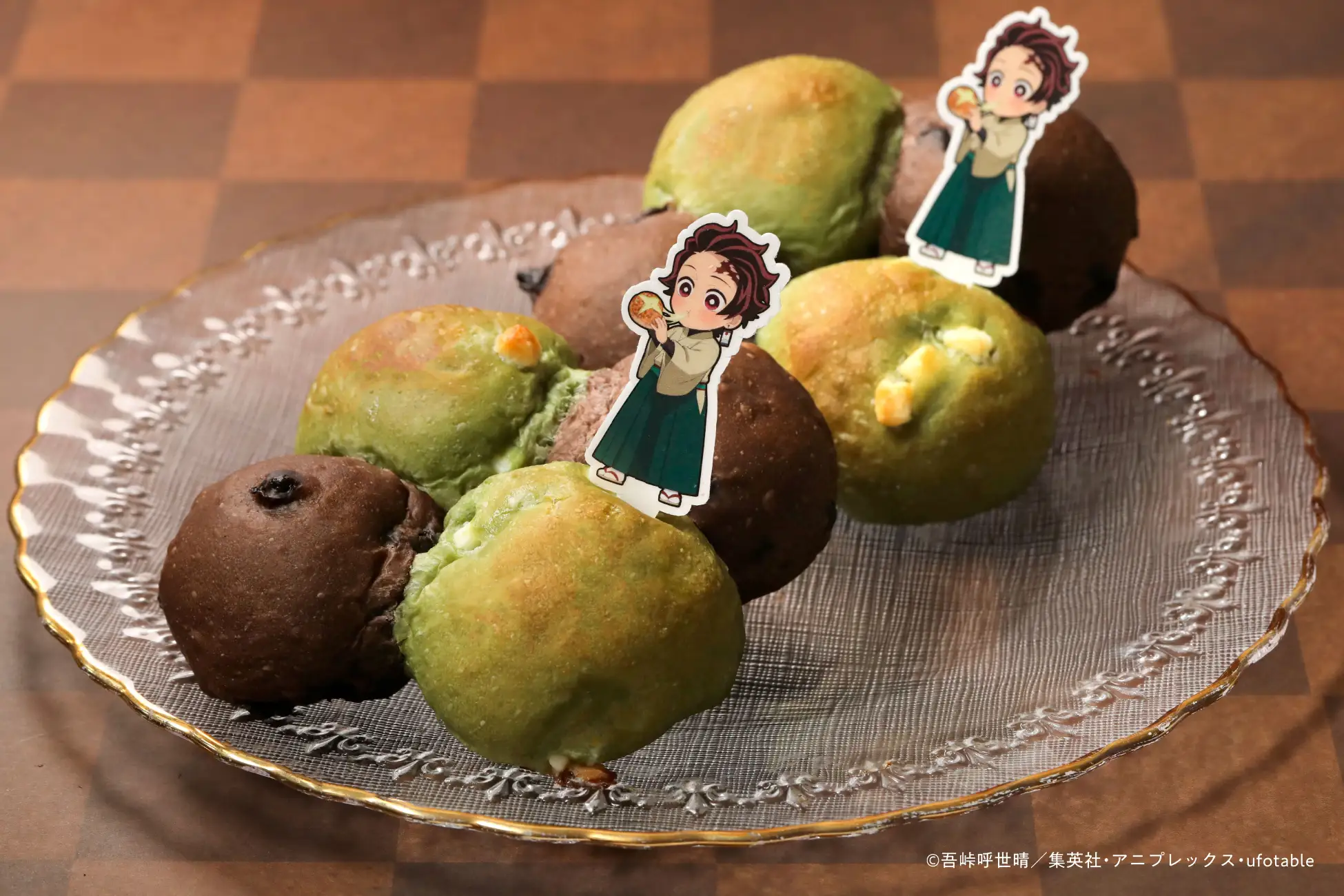 Demon Slayer and Heart Bread Antique Collab 4