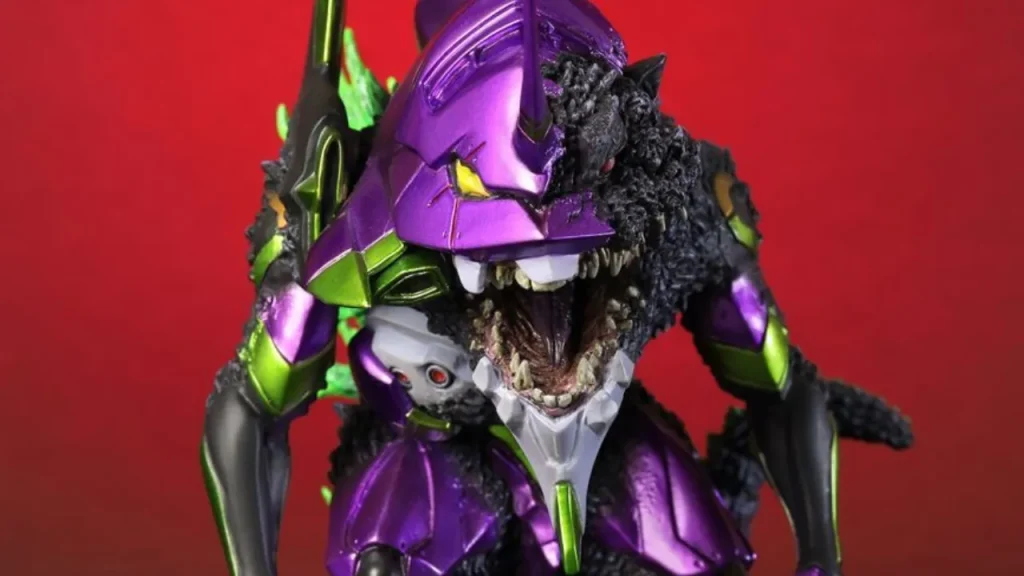 Evangelion x Godzilla Crossover Figure