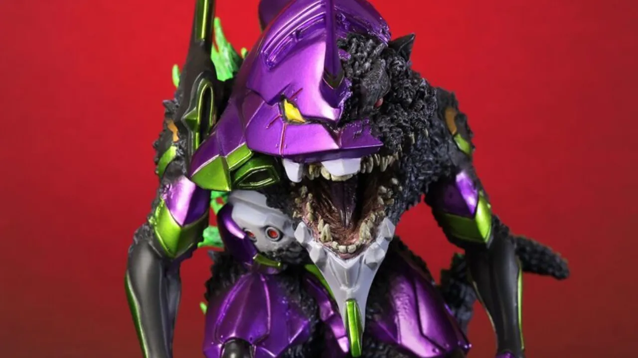 Evangelion x Godzilla Crossover Figure