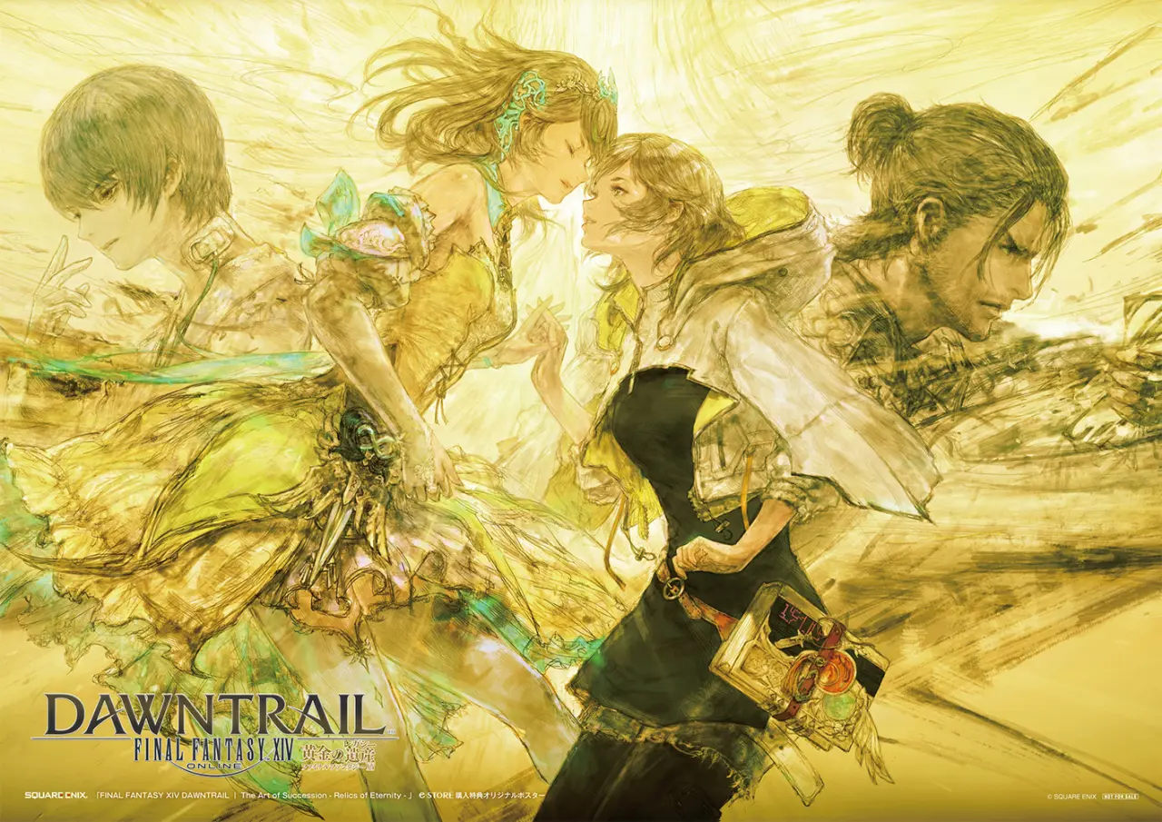 FINAL FANTASY XIV DAWNTRAIL art book 8