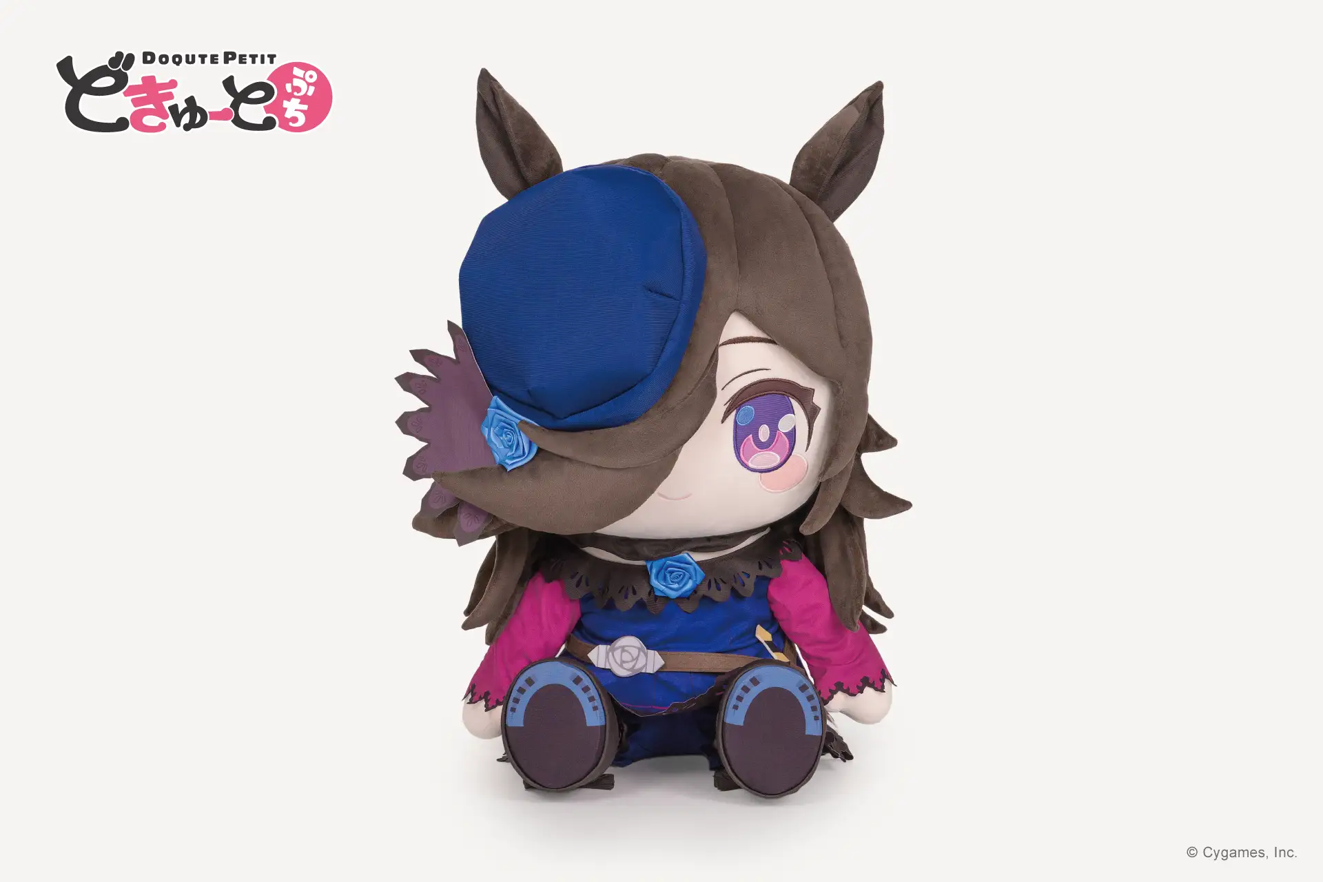 Giant Uma Musume Mihono Bourbon and Rice Shower Plushies 10
