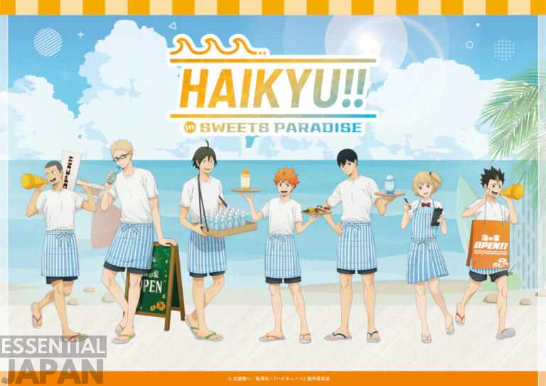 Haikyu!! Beach Themed Sweets Paradise Collab Cafe 2