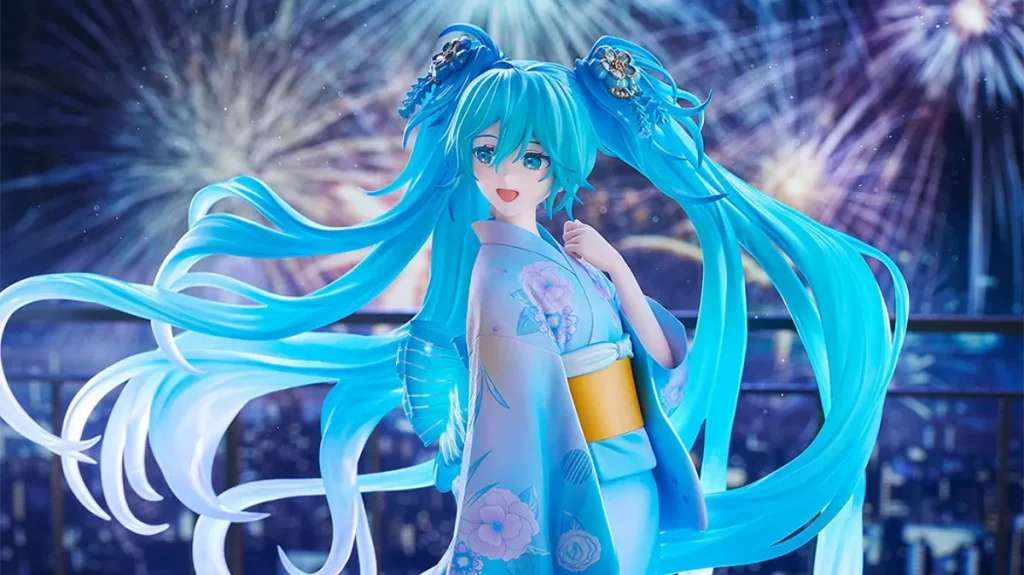 Hatsune Miku Music & Fire Works Ver 1
