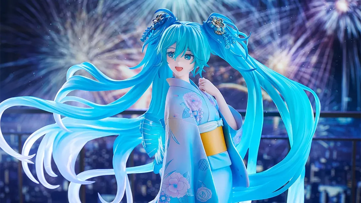 Hatsune Miku Music & Fire Works Ver 1