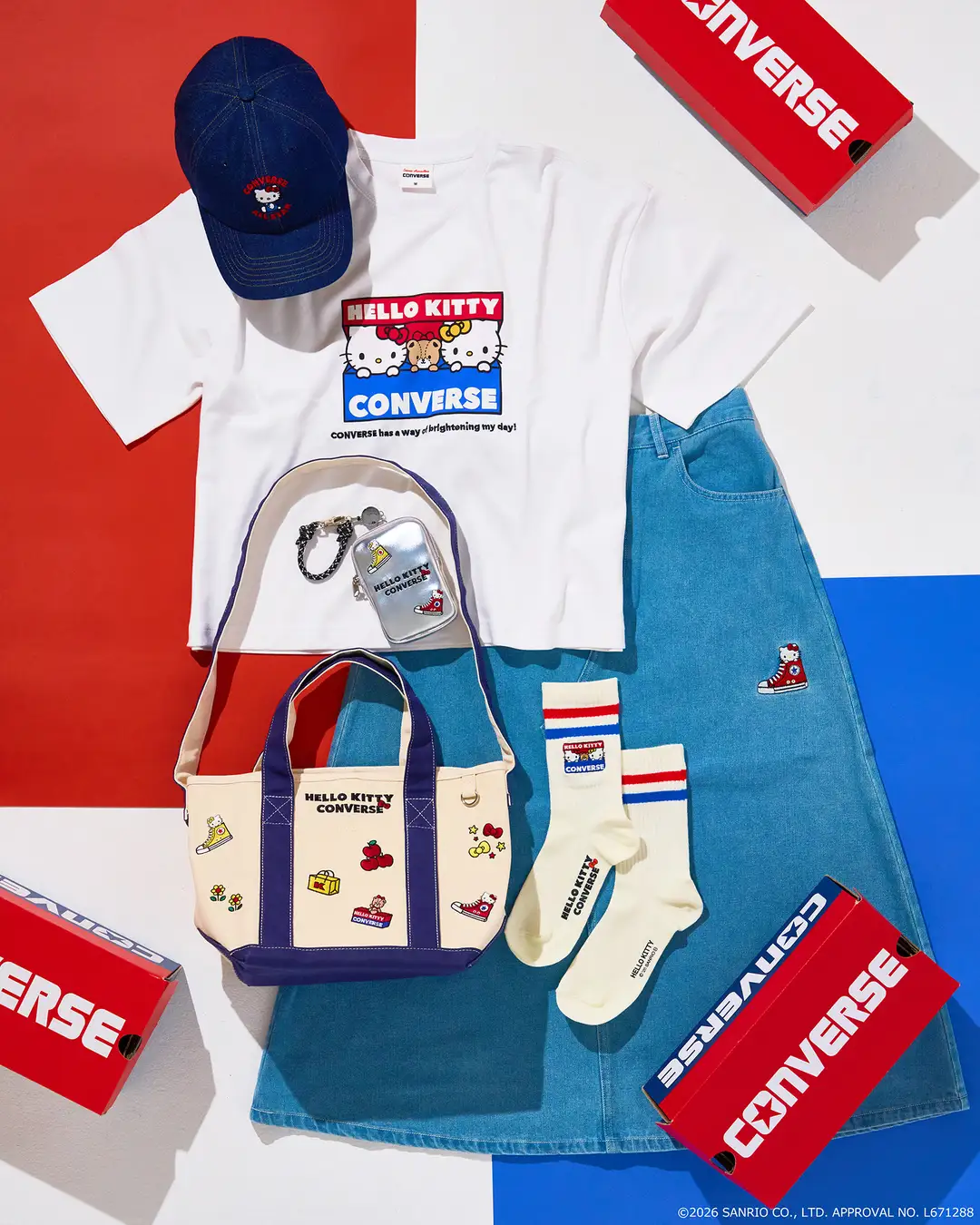 Hello Kitty x Converse Collab 1