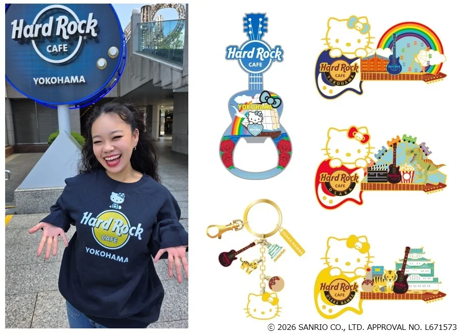 Hello Kitty x Hard Rock Cafe Collab Merch 1