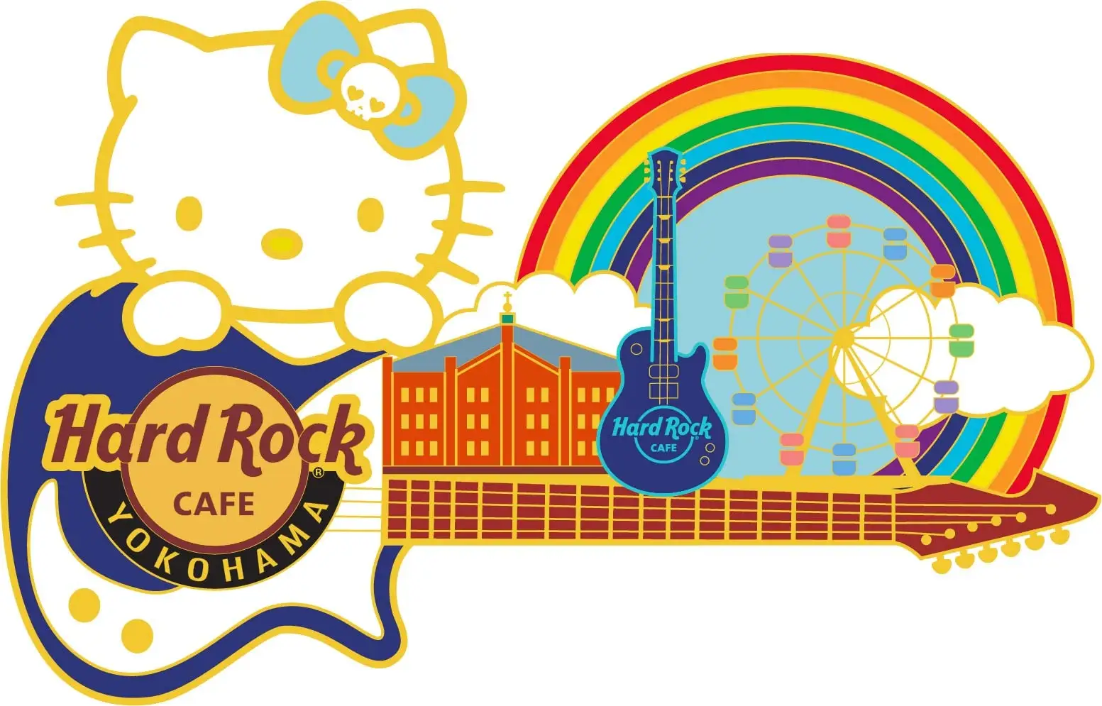 Hello Kitty x Hard Rock Cafe Collab Merch 2