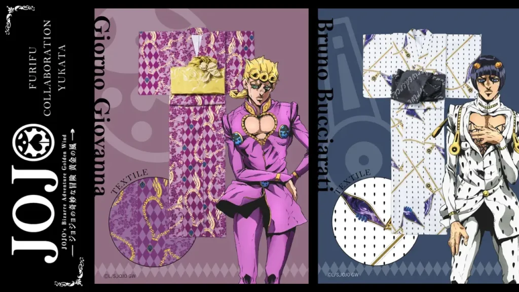 JoJo Golden Wind Official Yukata Collection 0