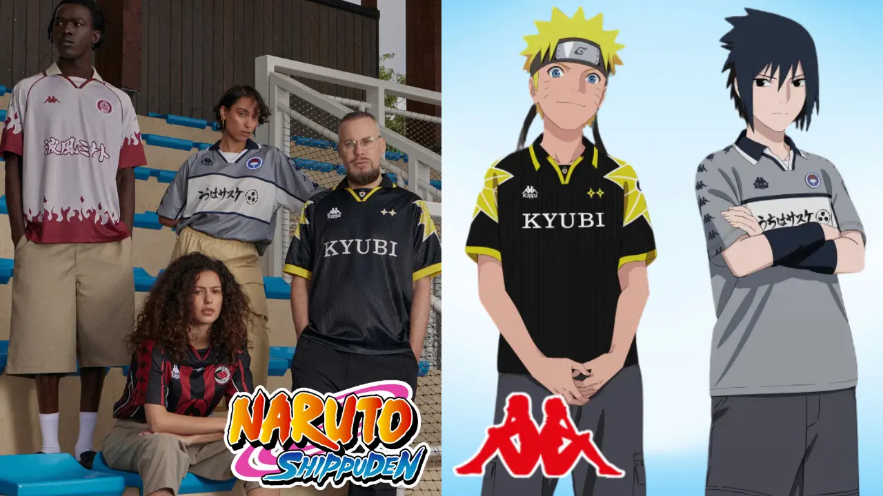 Kappa x Naruto soccer shirts 0