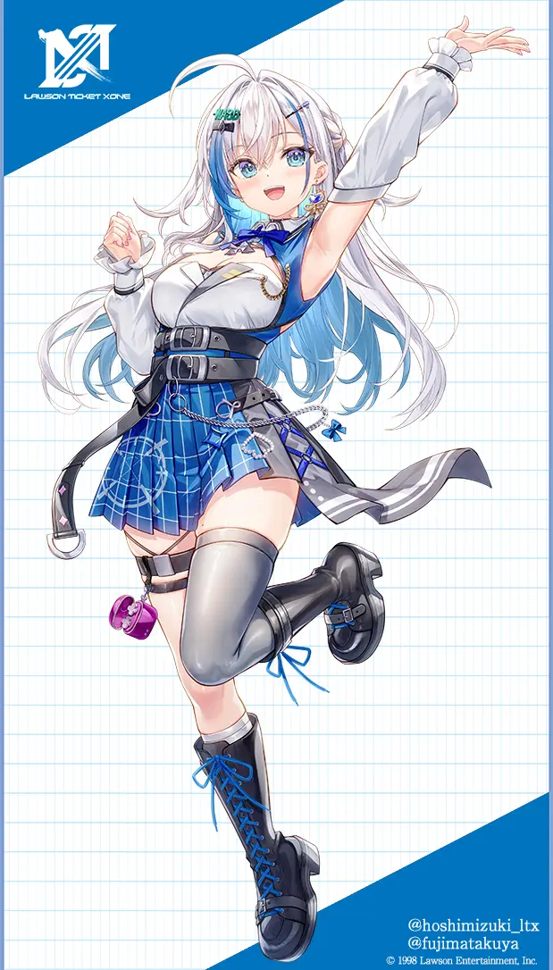 LawsonTicketXone vtuber shirahoshi mizuki 3
