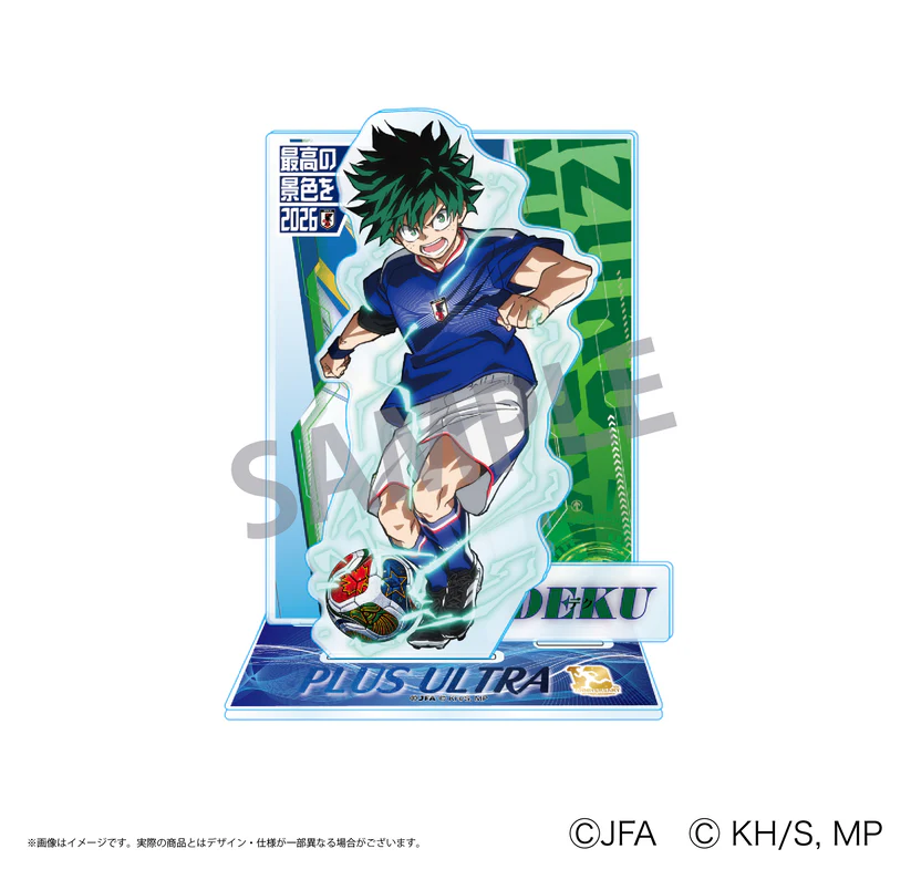 MHA x Japan Football Merch 13