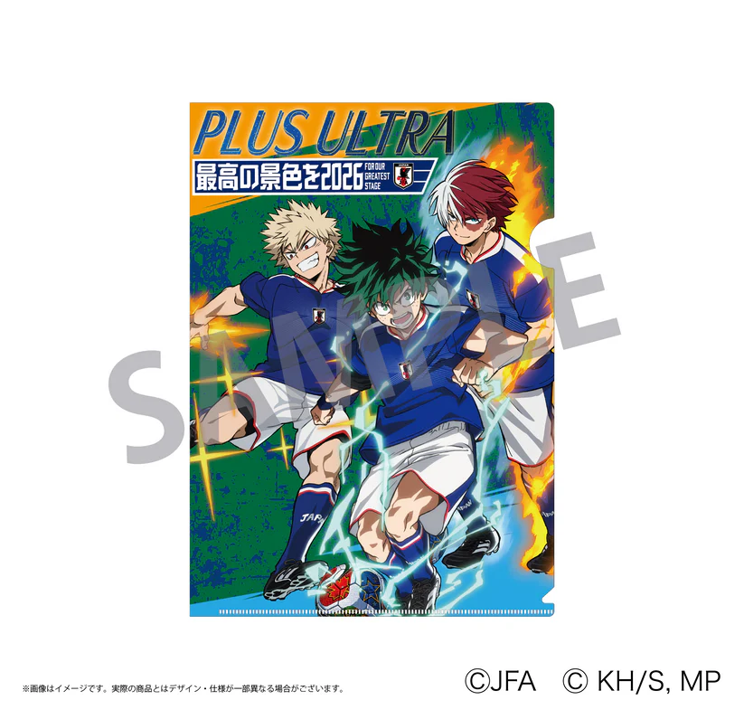 MHA x Japan Football Merch 9