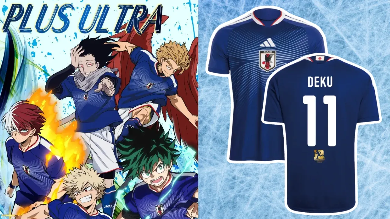MHA x Japan Football Merch Main