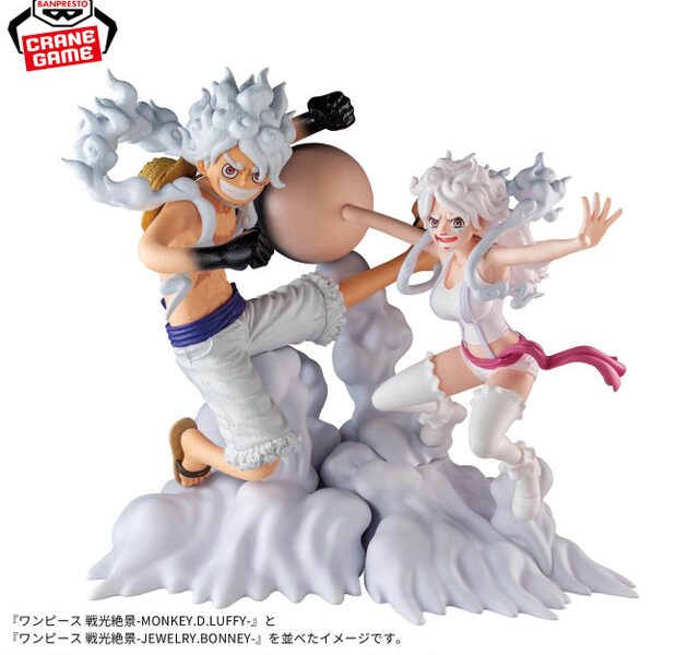 ONE PIECE Senkou Zekkei Luffy & Bonney 1