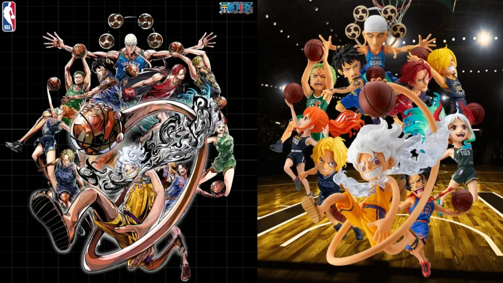 ONE PIECE x NBA World Collectable Figure 00