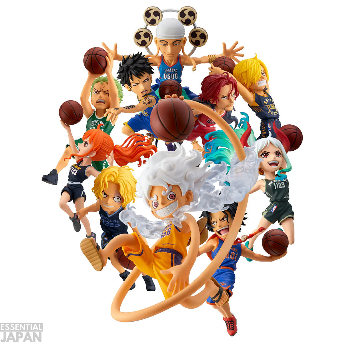 ONE PIECE x NBA World Collectable Figure 1