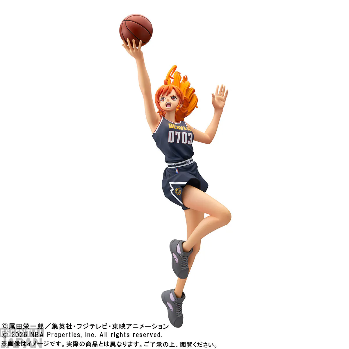 ONE PIECE × NBA MASTER STARS PIECE THE NAMI DENVER NUGGETS 2