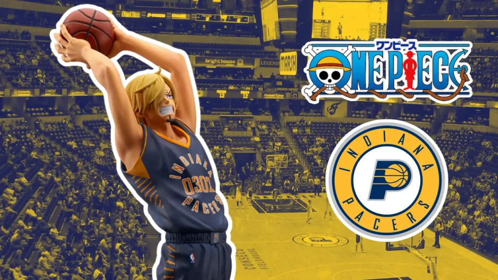 ONE PIECE × NBA MASTER STARS PIECE THE SANJI INDIANA PACERS 0